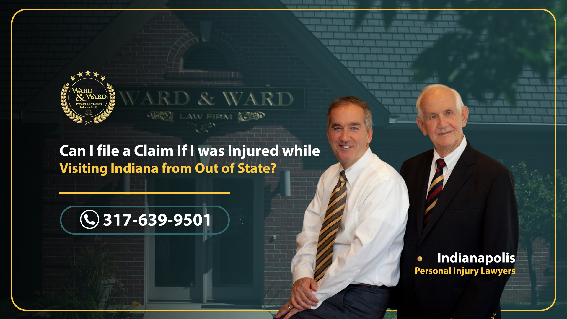 Can I File A Claim If I Was Injured While Visiting Indiana From Out Of State?